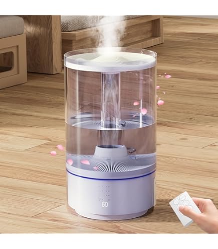 Amazon.co.jp: 加湿器 大容量 5L 上から給水 超音波式 卓上